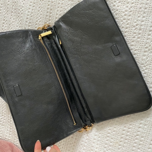 Tory Burch Large Logo Clutch